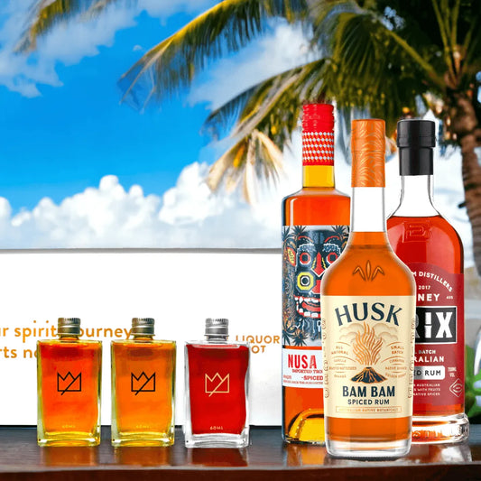  Liquor Loot- Spiced Rum Tasting Pack -  