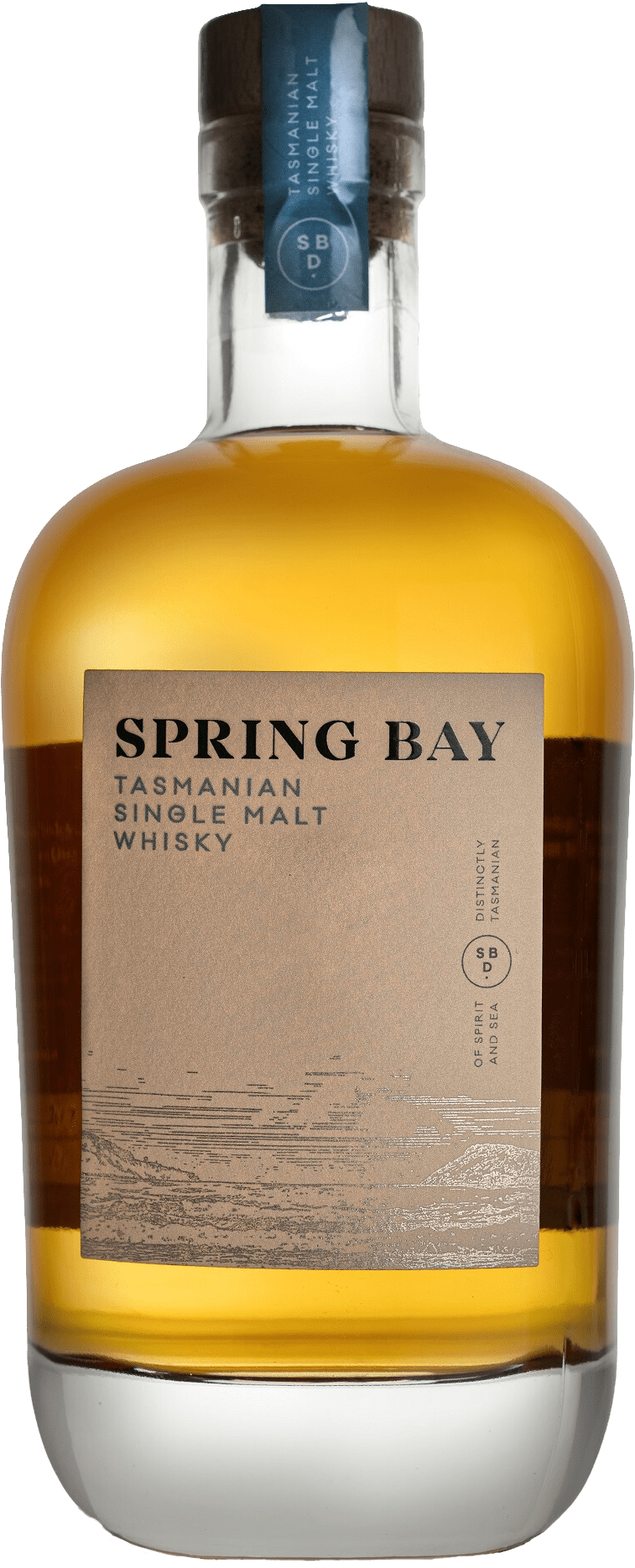 Spring Bay Bourbon Cask Tasmanian Single Malt Whisky (700mL) | Liquor Loot