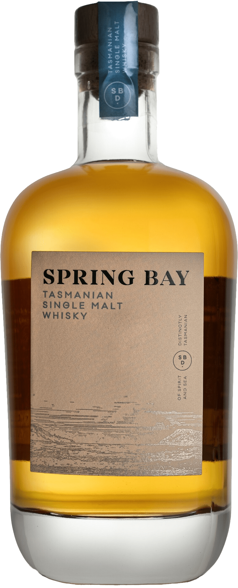 Spring Bay Bourbon Cask Tasmanian Single Malt Whisky (700mL) - Liquor Loot- 