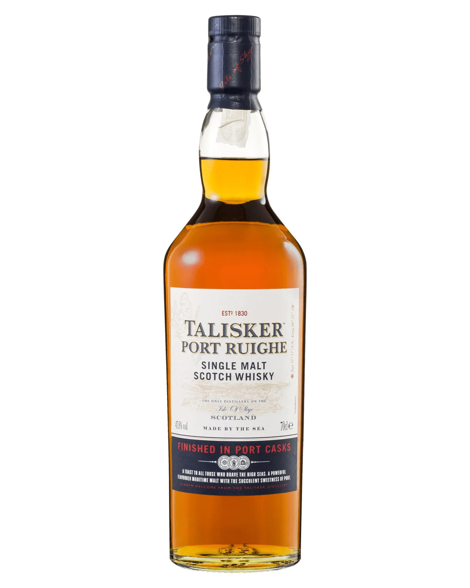  Liquor Loot- Talisker Port Ruighe Single Malt Scotch Whisky (700mL) -  