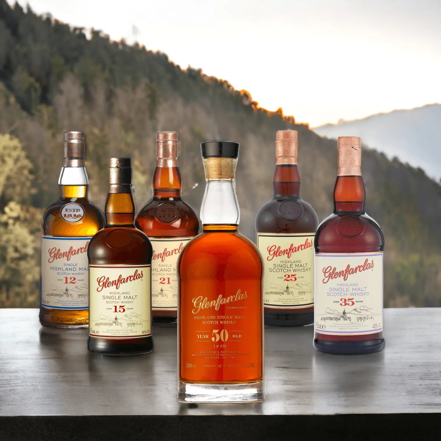  Liquor Loot- The Ultimate Glenfarclas Full Bottle Bundle -  