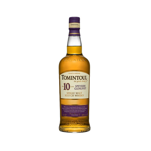 Tomintoul Aged 10 Years Speyside Single Malt Scotch Whisky (700ml)