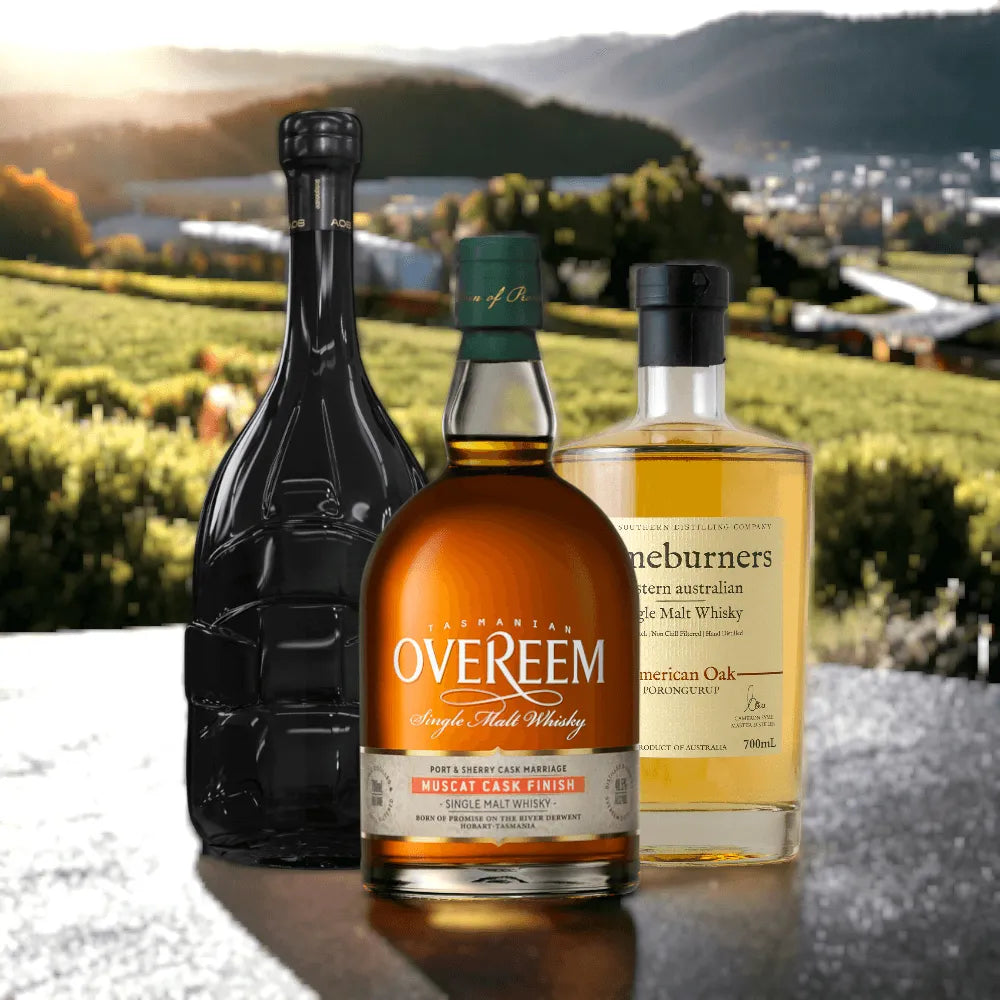  Liquor Loot- Top Shelf Australian Whisky Bottle Bundle -  