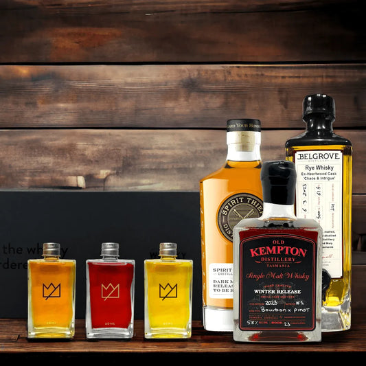  Liquor Loot- Top Shelf Tasmanian Whisky Tasting Pack - DRINKS WITH DAD -  