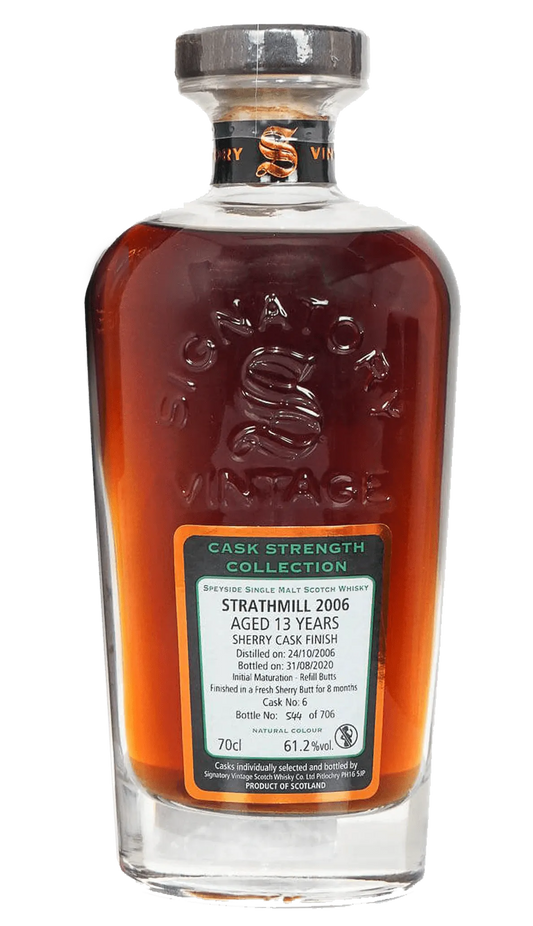  Liquor Loot- Signatory Vintage 2006 Strathmill 13 Year Old Single Malt Scotch Whisky (700mL) -  