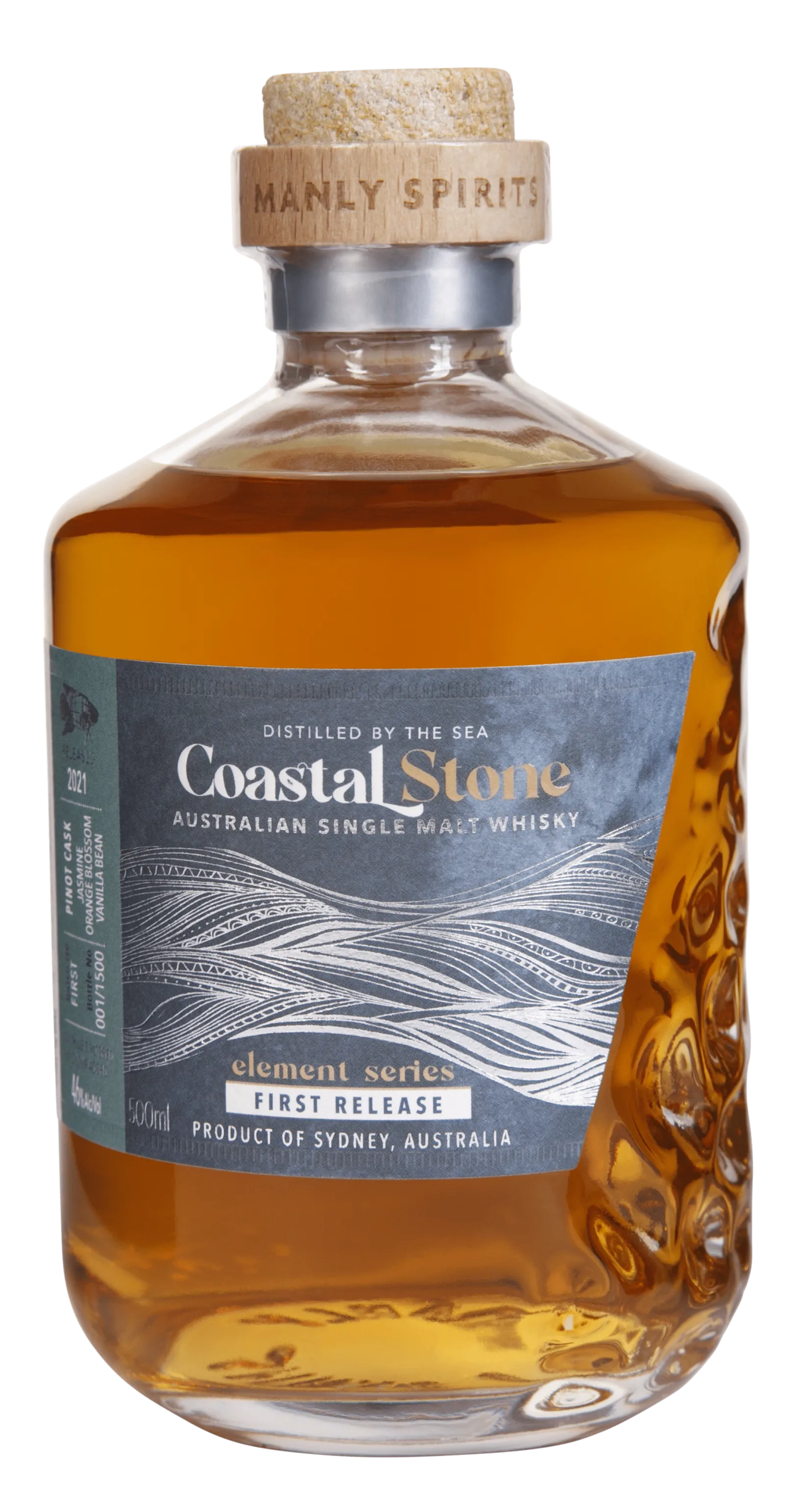  Liquor Loot- Coastal Stone Pinot Noir Cask Single Malt Australian Whisky (500mL) -  