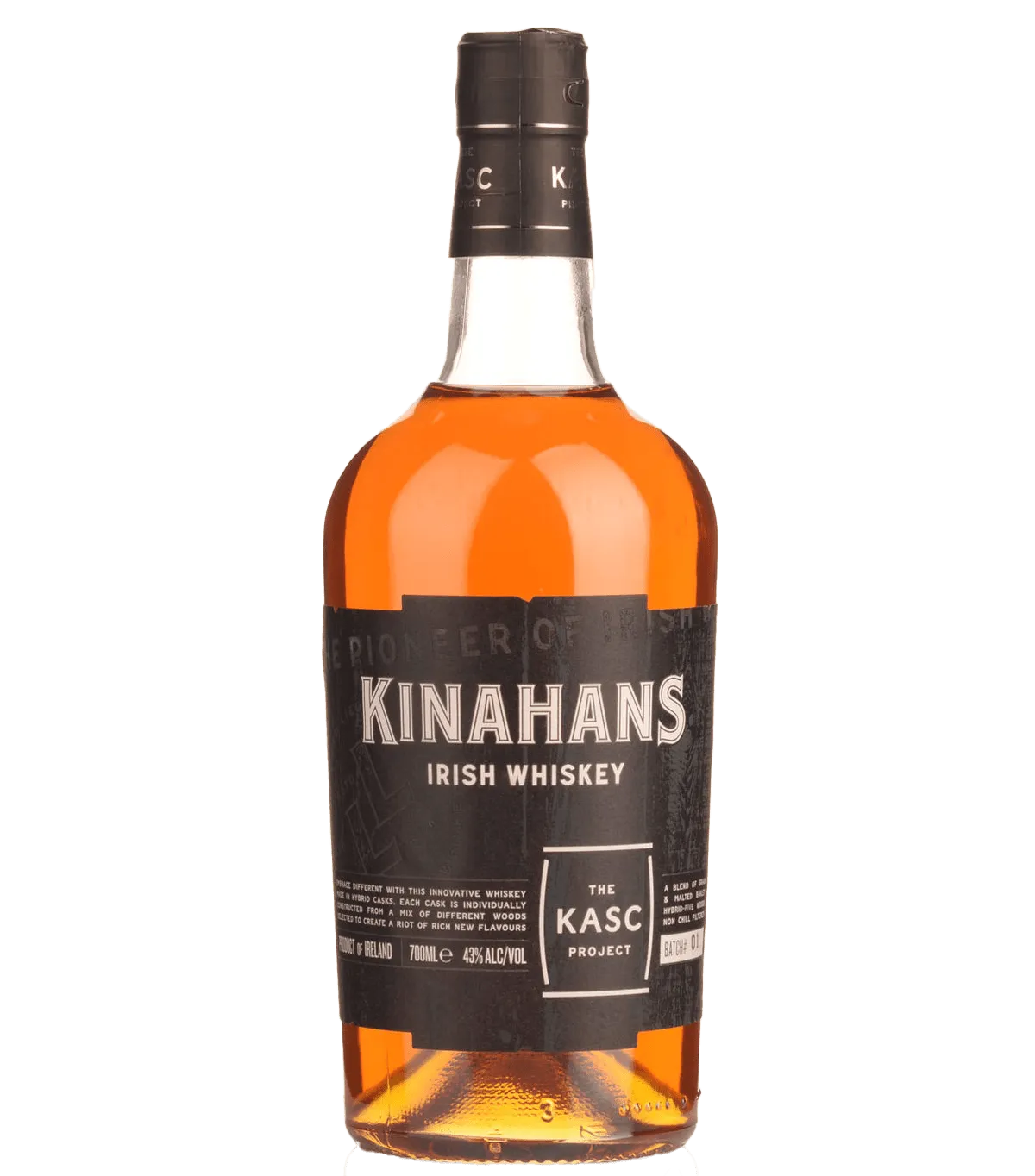  Liquor Loot- Kinahan's The Kasc Project Blended Irish Whiskey (700mL) -  