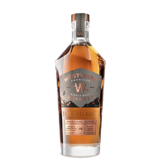 Westward American Single Malt Cognac Cask Whiskey (750ml)