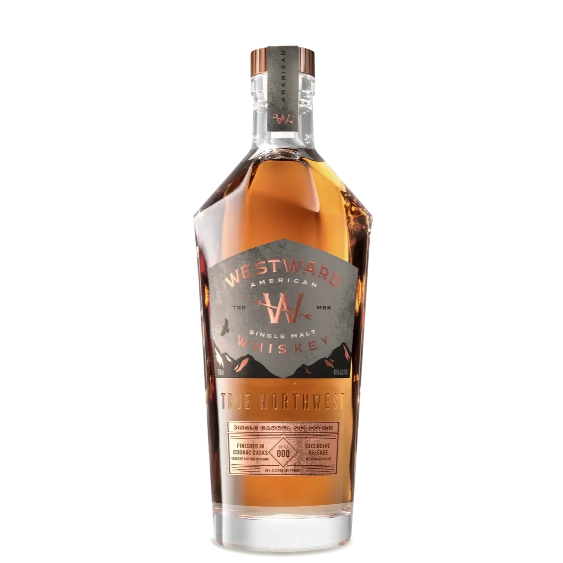  Liquor Loot- Westward American Single Malt Cognac Cask Whiskey (750ml) -  
