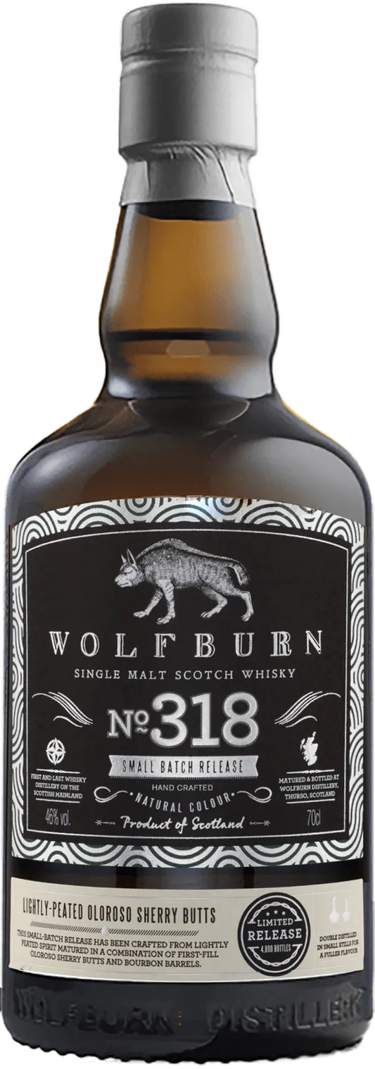  Liquor Loot- Wolfburn Batch No.318 Single Malt Scotch Whisky (700mL) -  