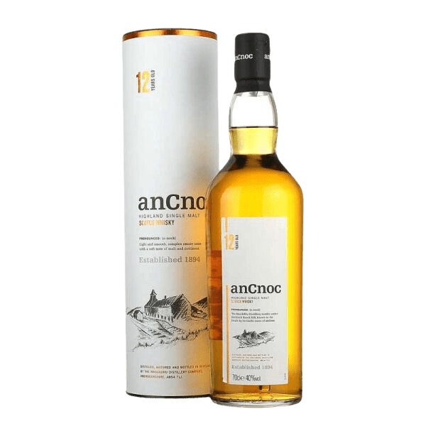 AnCnoc 12 Year Old Single Malt Scotch (700mL) - Liquor Loot- 