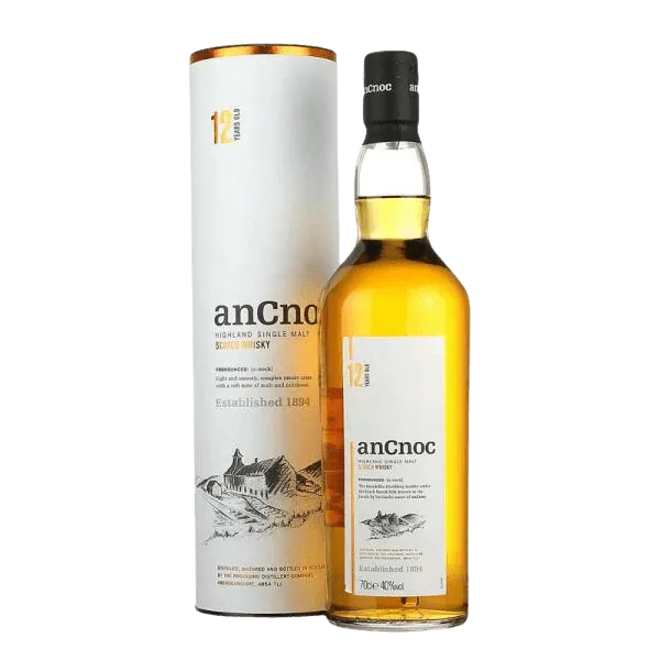 Liquor Loot- AnCnoc 12 Year Old Single Malt Scotch (700mL) -  