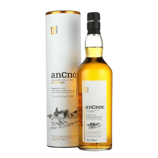  Liquor Loot- AnCnoc 12 Year Old Single Malt Scotch (700mL) -  