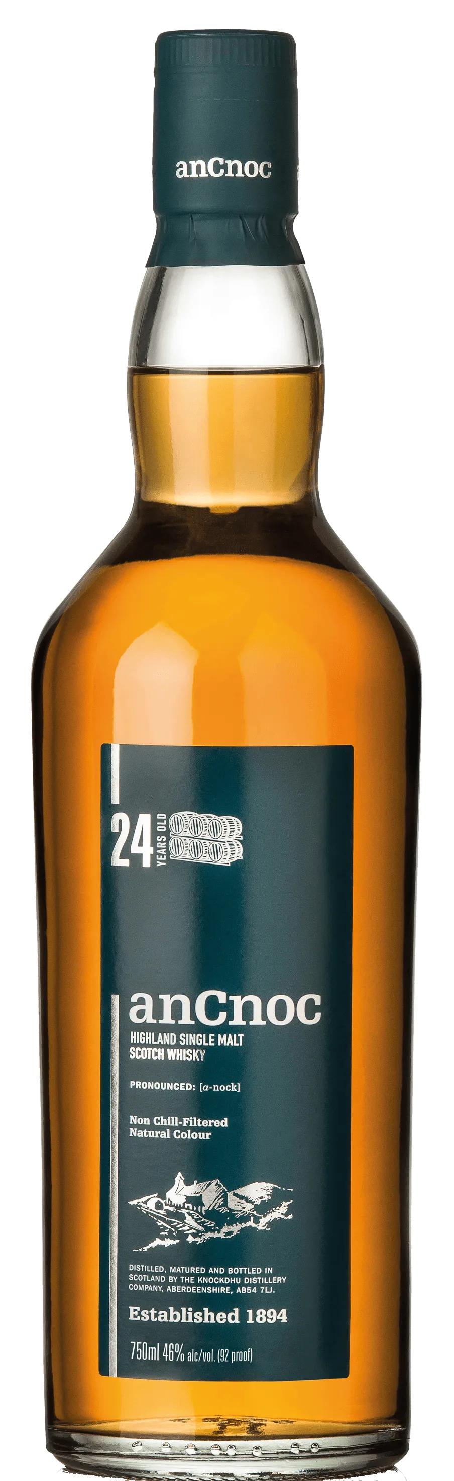  Liquor Loot- AnCnoc 24 Year Old Single Malt Scotch Whisky (700mL) -  