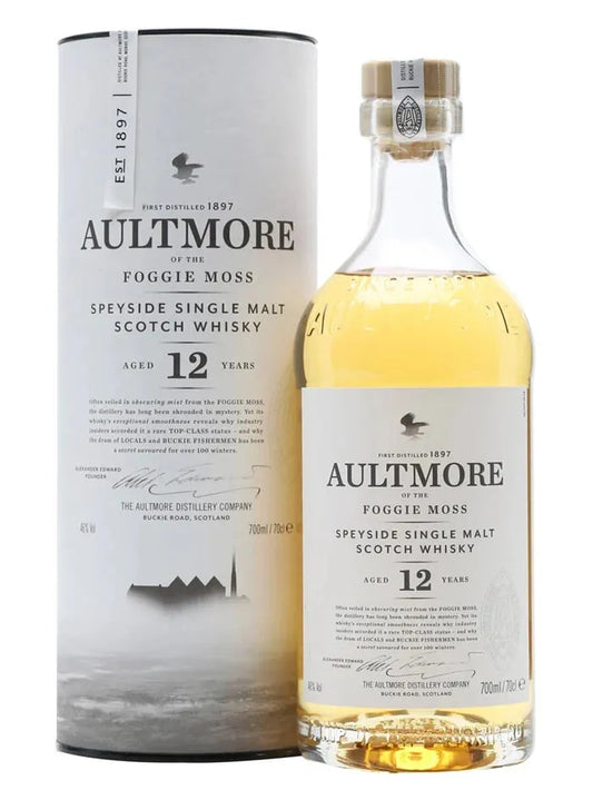Aultmore12 Year Old Single Malt Scotch Whisky (700ml)