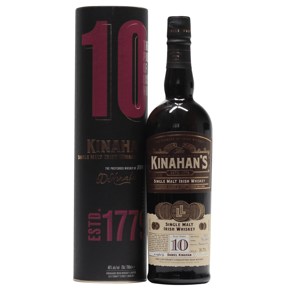 Kinahan's 10 Year Old Single Malt Irish Whiskey (700mL) - Liquor Loot- 