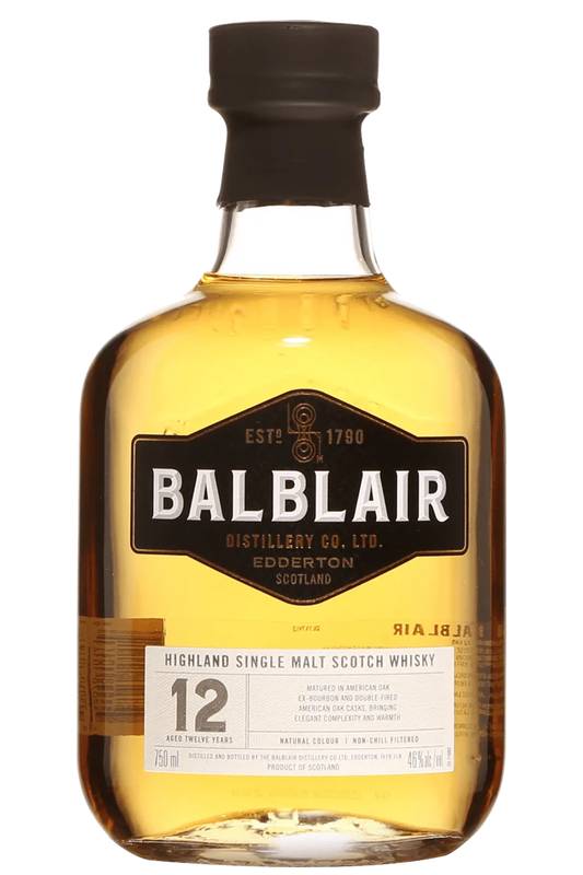  Liquor Loot- Balblair 12 Year Old Single Malt Scotch Whisky (700mL) -  