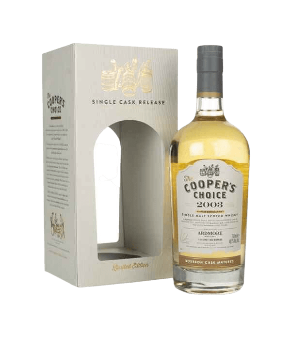 Cooper’s Choice Ardmore 2003 17 Year Old Single Malt Scotch Whisky (700mL) - Liquor Loot- 