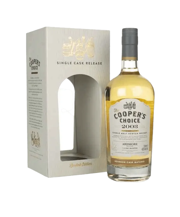  Liquor Loot- Cooper’s Choice Ardmore 2003 17 Year Old Single Malt Scotch Whisky (700mL) -  