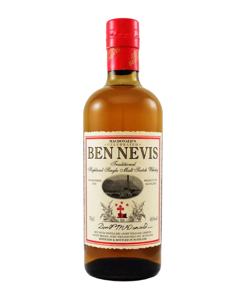  Liquor Loot- Ben Nevis McDonald's Traditional Single Malt Scotch Whisky (700mL) -  
