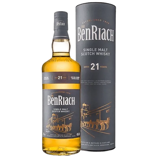  Liquor Loot- BenRiach Classic 21 Year Old Single Malt Scotch Whisky (700mL) -  