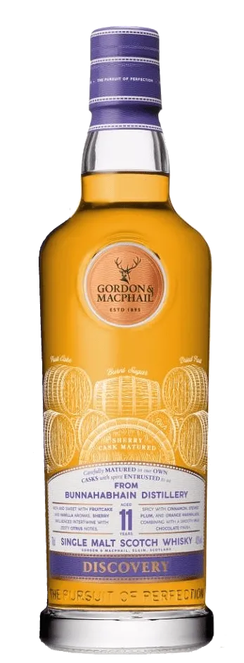  Liquor Loot- Gordon & MacPhail Discovery Bunnahabhain 11 Year Old Sherry Cask Single Malt Scotch Whisky (700mL) -  