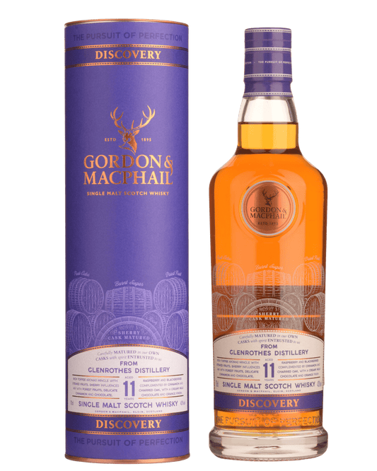  Liquor Loot- Gordon & MacPhail Discovery Glenrothes 11 Year Old Sherry Cask Single Malt Scotch Whisky (700mL) -  