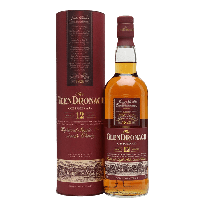 GlenDronach Original 12 Year Old Single Malt Scotch Whisky (700mL) - Liquor Loot- 