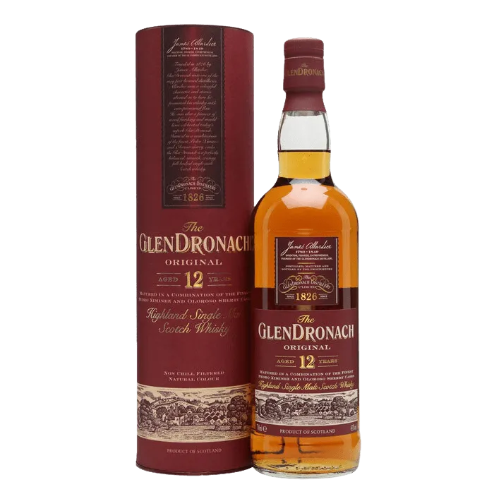  Liquor Loot- GlenDronach Original 12 Year Old Single Malt Scotch Whisky (700mL) -  