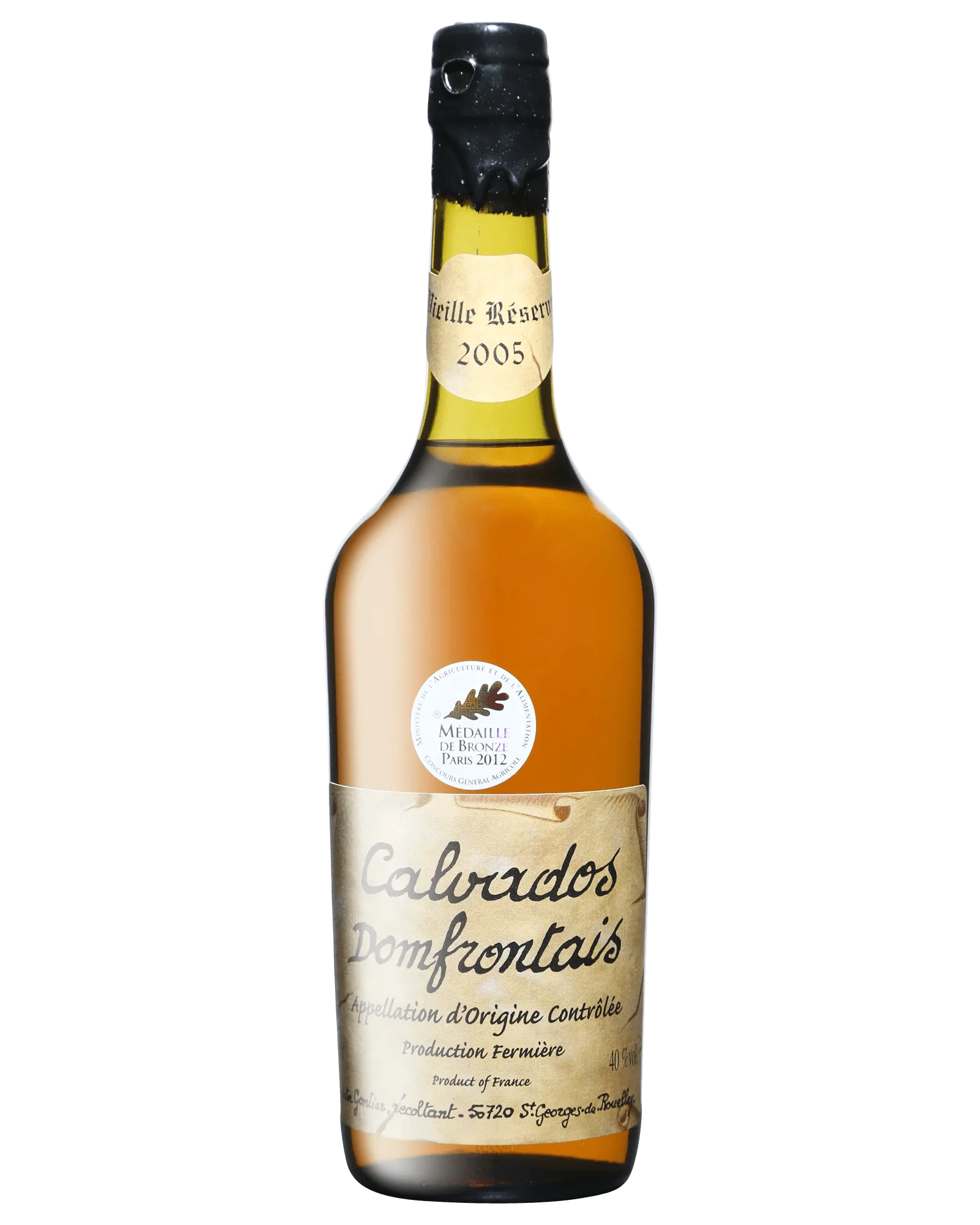  Liquor Loot- Calvados Domfrontais 2005 (700mL) -  
