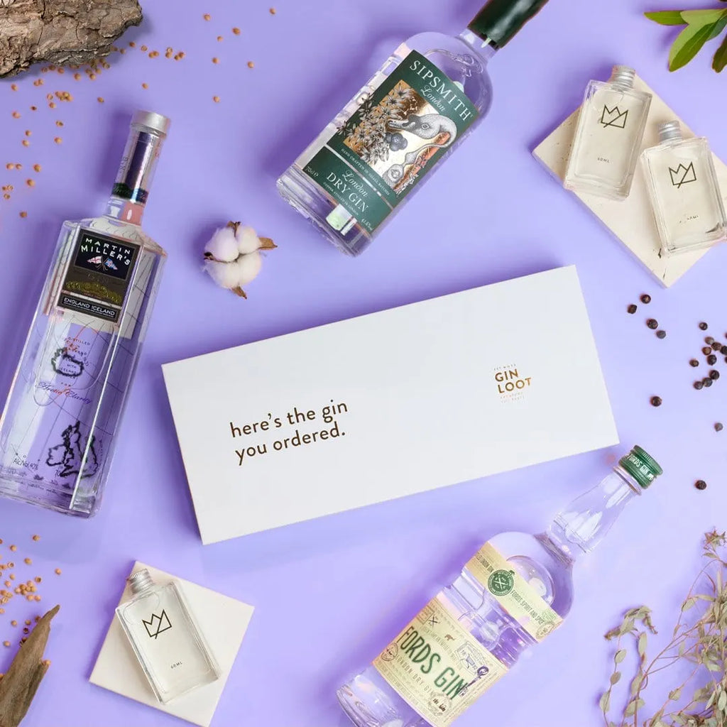  Liquor Loot- Classic London Dry Gin Tasting Pack -  