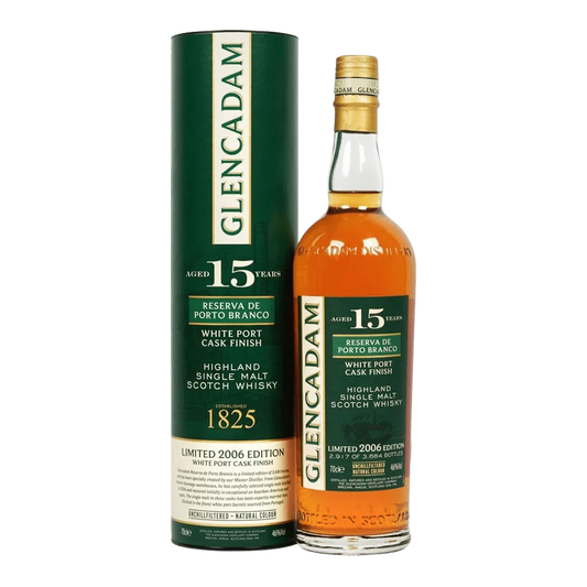  Liquor Loot- Glencadam 15 Year Old White Port Cask Finish Highland Whisky (700mL) -  