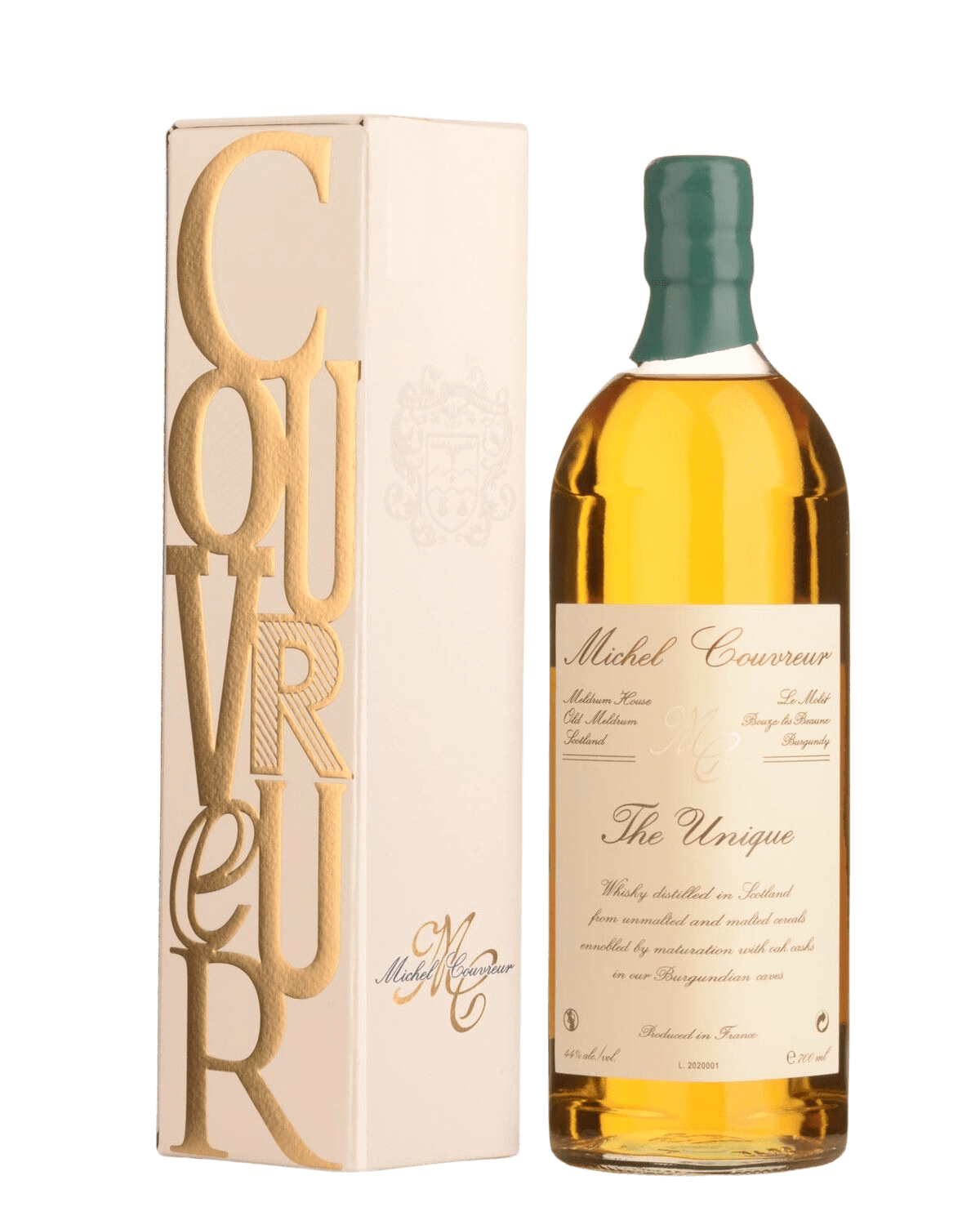 Michel Couvreur The Unique Blended French Whisky (700mL) - Liquor Loot- 