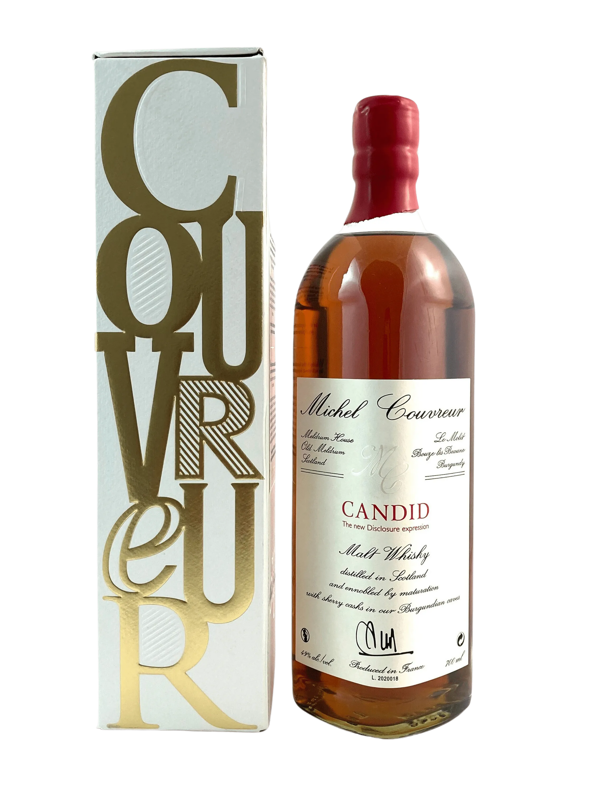  Liquor Loot- Michel Couvreur Candid Malt Whisky (700mL) -  
