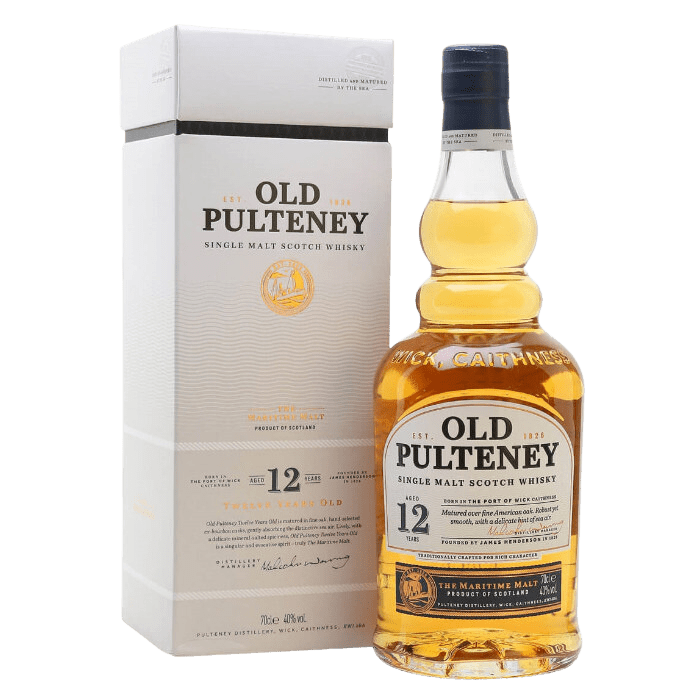 Old Pulteney 12 Year Old Single Malt Scotch Whisky (700mL) - Liquor Loot- 