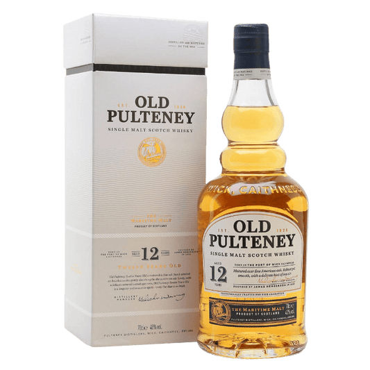  Liquor Loot- Old Pulteney 12 Year Old Single Malt Scotch Whisky (700mL) -  
