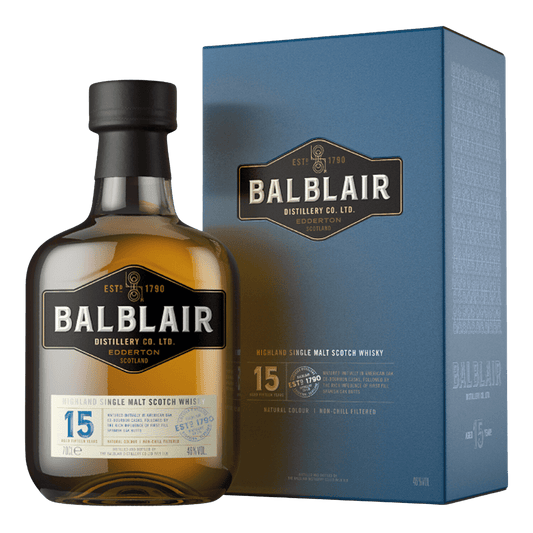  Liquor Loot- Balblair 15 Year Old Single Malt Scotch Whisky (700mL) -  