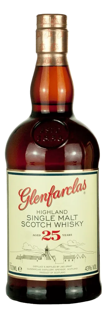  Liquor Loot- Glenfarclas 25 Year Old Single Malt Scotch Whisky (700mL) -  