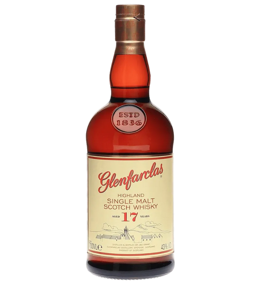  Liquor Loot- Glenfarclas 17 Year Old Single Malt Scotch Whisky (700mL) -  