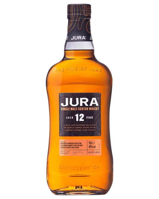  Liquor Loot- Jura 12 Year Old Single Malt Scotch Whisky (700mL) -  