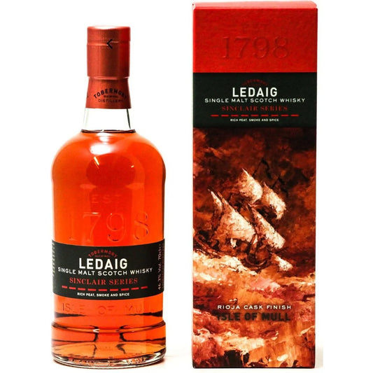 Ledaig Sinclair Series Rioja Cask Finish Single Match Scotch Whisky (700ml)