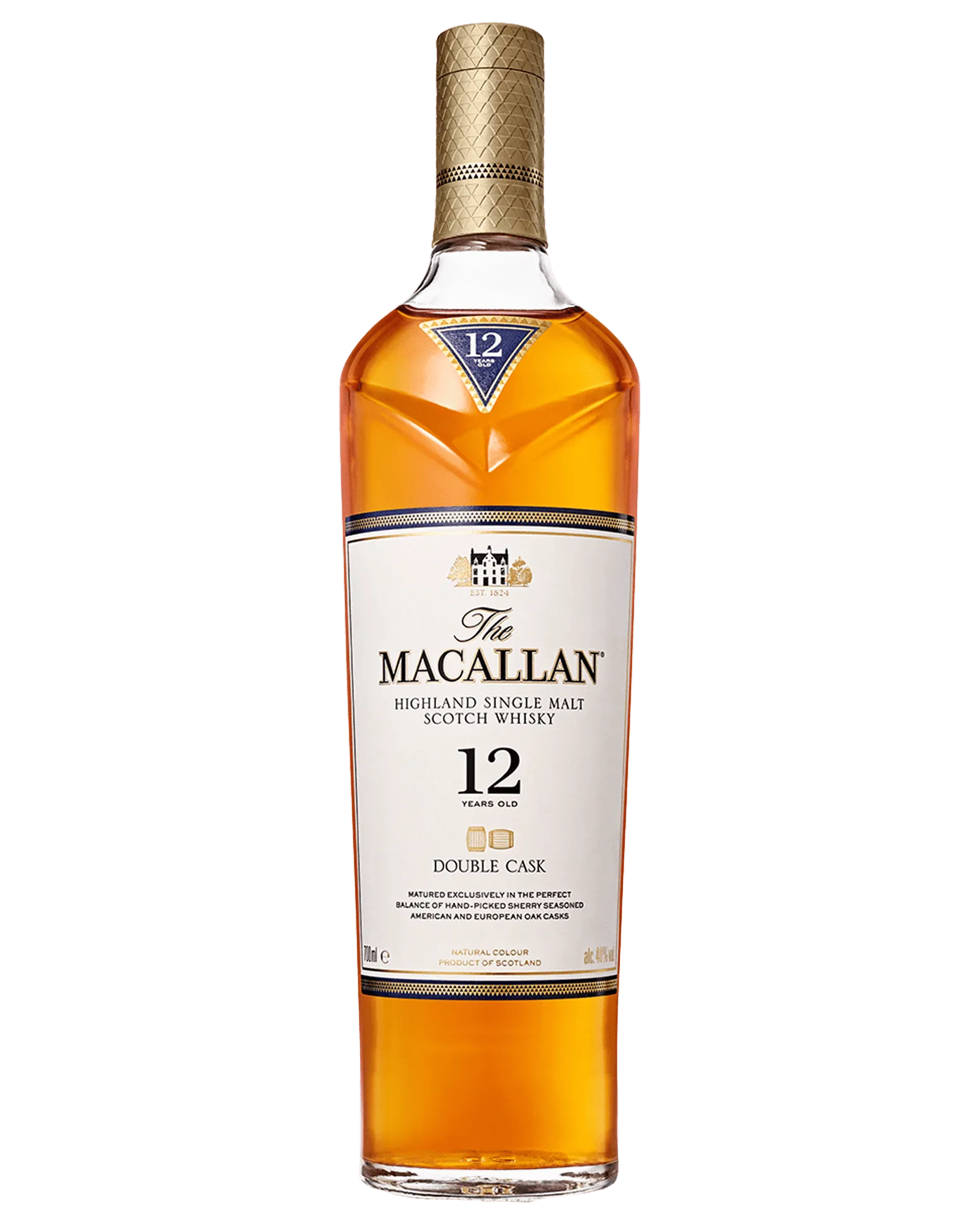  Liquor Loot- The Macallan 12 Year Old Double Cask Single Malt Scotch Whisky (700mL) -  