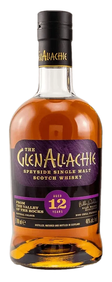  Liquor Loot- GlenAllachie 12 Year Old Single Malt Scotch Whisky (700mL) -  
