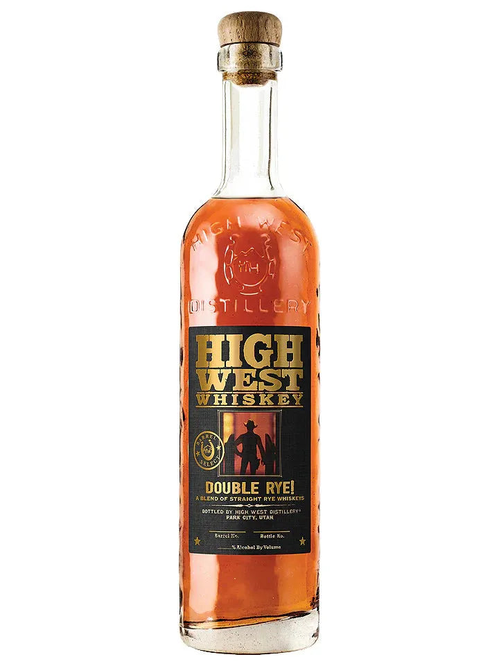 High West Double Rye WHA Barrel Select Blended Rye Whiskey (750ml), Liquor Loot