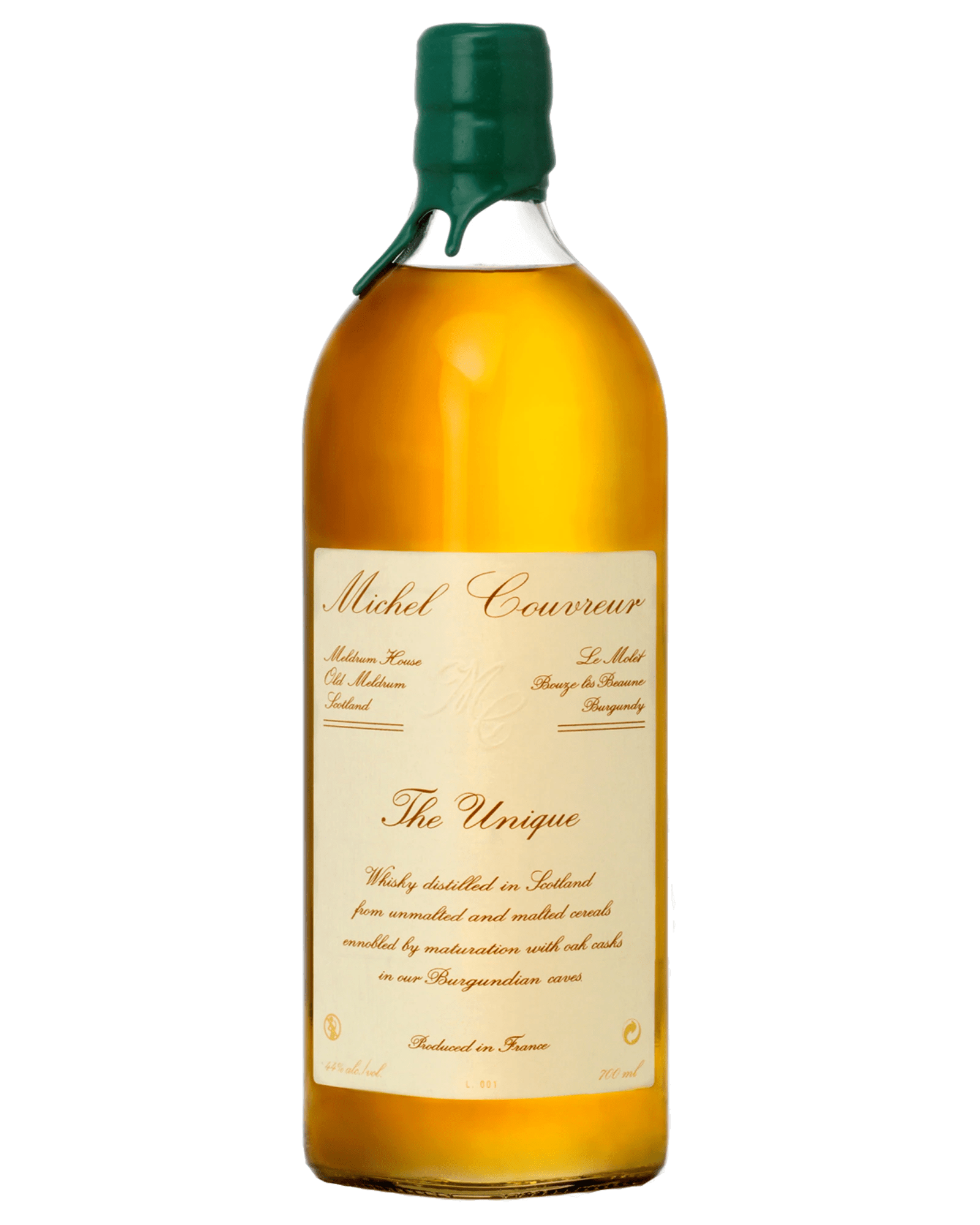 Michel Couvreur The Unique Blended French Whisky (700mL) - Liquor Loot- 