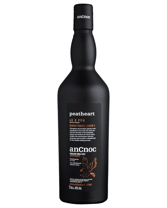 AnCnoc Peatheart Single Malt (700mL) - Liquor Loot- 