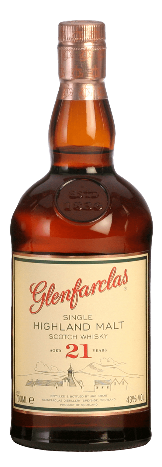 Glenfarclas 21 Year Old Single Malt Scotch Whisky (700mL) - Liquor Loot- 