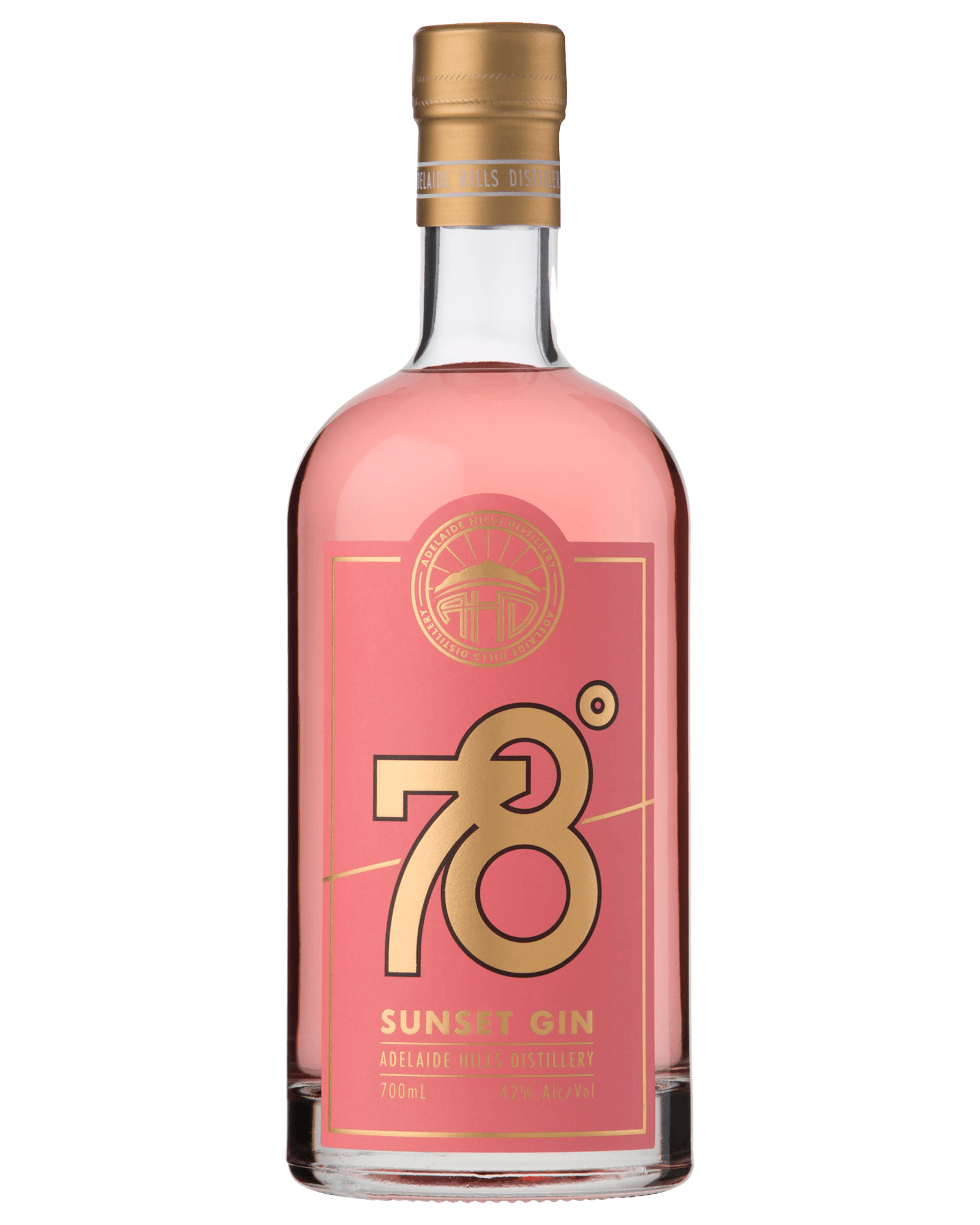 Adelaide Hills Distillery 78 Degrees Sunset Gin (700mL) - Liquor Loot- 