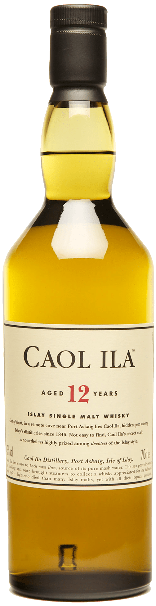 Caol Ila 12 Year Old Single Malt Scotch Whisky (700mL) - Liquor Loot- 