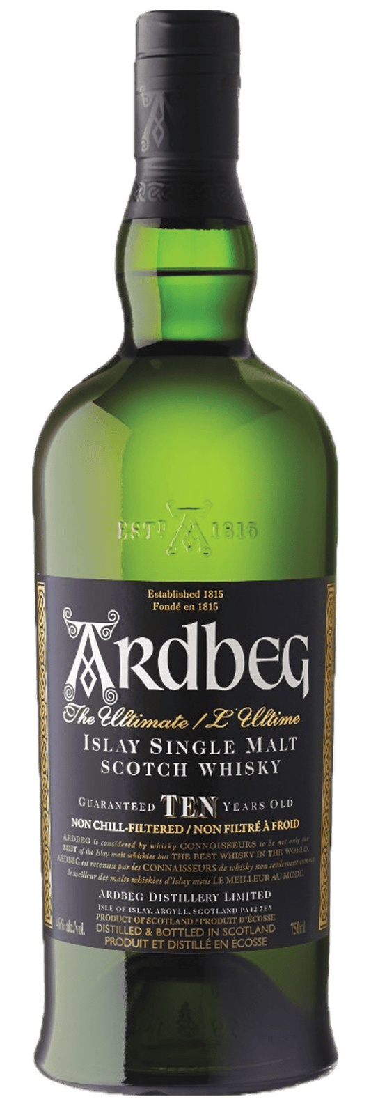 Ardbeg 10 Year Old Single Malt Whisky (700mL) - Liquor Loot- 